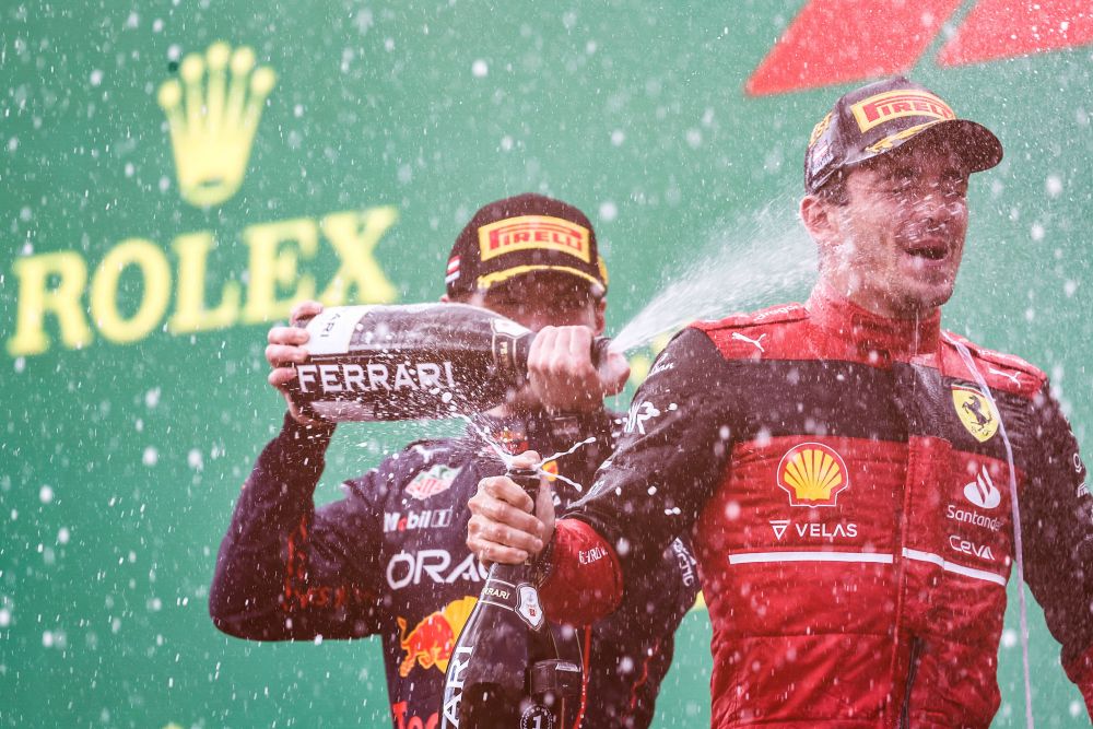 Leclerc, declarații savuroase în urma victoriei la Marele Premiu de la Spielberg. Ce a spus monegascul despre Max Verstappen_3