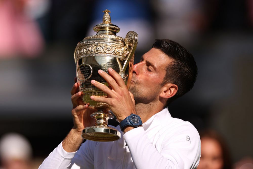 Ce a făcut Daniil Medvedev, număr 1 ATP și interzis la Wimbledon, în timpul finalei dintre Djokovic și Kyrgios _16