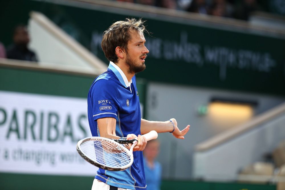 Ce a făcut Daniil Medvedev, număr 1 ATP și interzis la Wimbledon, în timpul finalei dintre Djokovic și Kyrgios _22