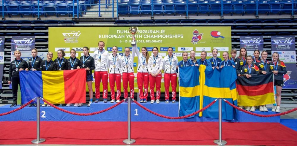 Avalanșă de medalii pentru tenisul de masă românesc la Europenele de juniori de la Belgrad_3