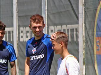 
	Fratele lui Tavi Popescu, la antrenamentul FCSB. Puștiul e considerat mai talentat decât vedeta &quot;roș-albaștrilor&quot;
