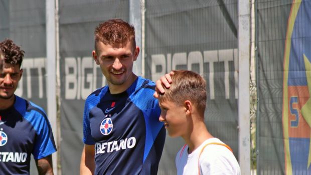 
	Fratele lui Tavi Popescu, la antrenamentul FCSB. Puștiul e considerat mai talentat decât vedeta &quot;roș-albaștrilor&quot;
