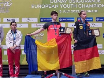 Avem aur european nu doar la înot, ci și la tenis de masă! Performanța, obținută de Iulian Chiriță la CE de la Belgrad
