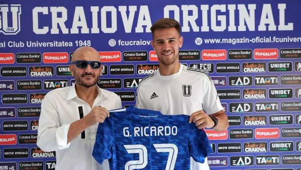 
	Ricardo Grigore a semnat! FCU Craiova oficializează încă un transfer în această perioadă de mercato
