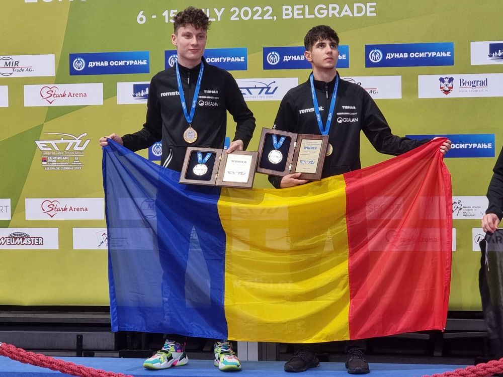 Avem viitor în tenisul de masă! România a cucerit zece medalii la Europenele de cadeți și juniori_2