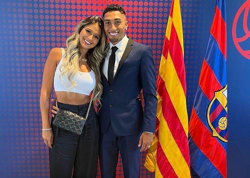 Nu Raphinha, ci iubita acestuia este noua senzație de la FC Barcelona! Cum arată și cu ce se ocupă superba blondă _48