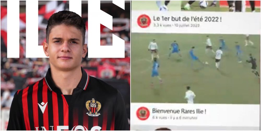 Rareș Ilie, prezentat oficial de Nice: „Un talent rar!” Clip spectaculos pregătit de francezi pentru fotbalistul român _1