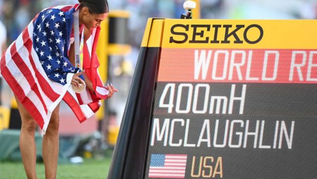 
	Americanca Sydney McLaughlin, record mondial la proba 400 m garduri! Ce timp a obținut
