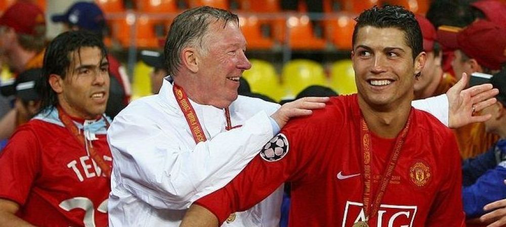 Sir Alex Ferguson Cristiano Ronaldo Manchester United