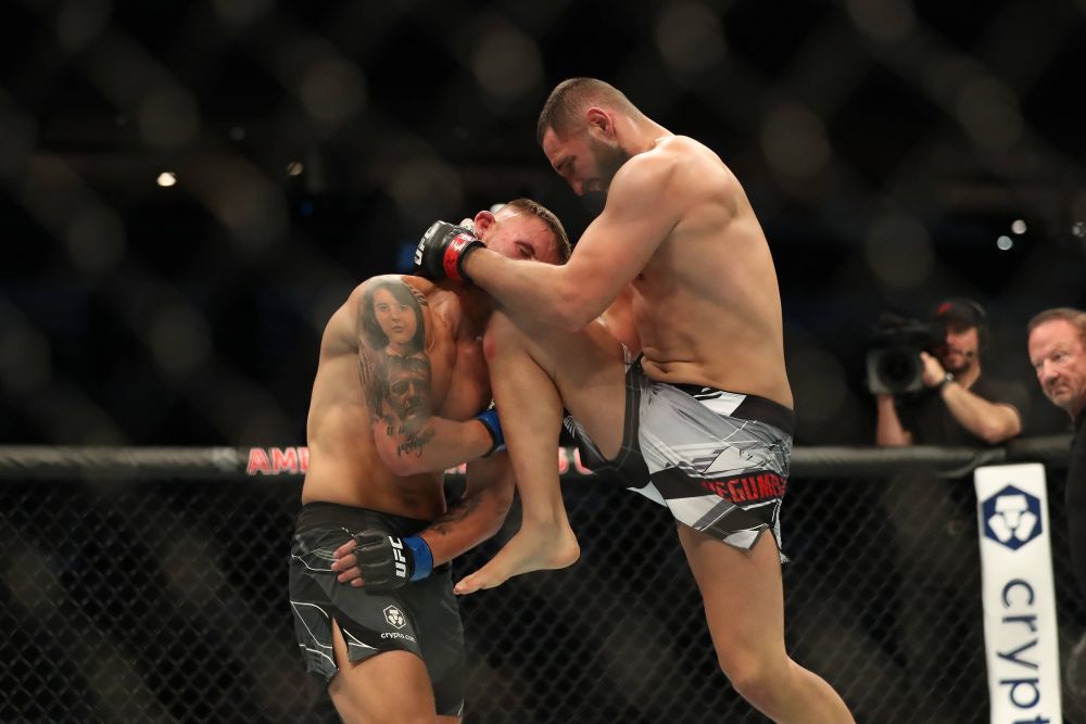 În cine își pune Nick Negumereanu toate speranțele? Reacția românului după ce a câștigat lupta din UFC_5