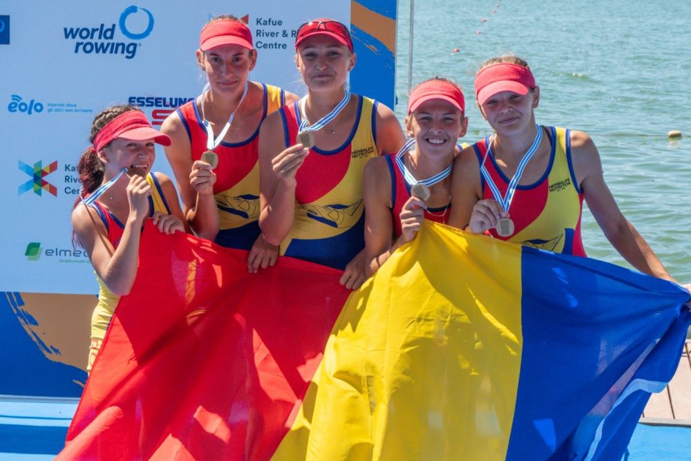 Campionatele Mondiale de Canotaj: 7 medalii pentru România! Aur câștigat și de echipajul de patru vâsle feminin_6