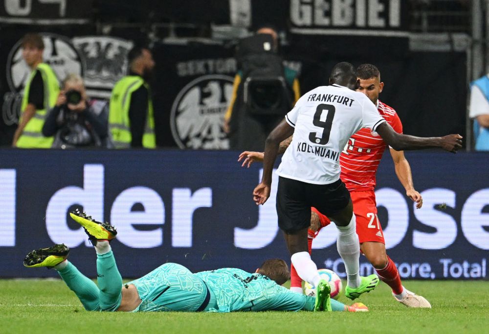 Gafă ireală a lui Neuer în meciul cu Eintracht Frankfurt! Bayern conducea cu 5-0, dar adversarul i-a furat mingea și a marcat! A înscris și Mane_6