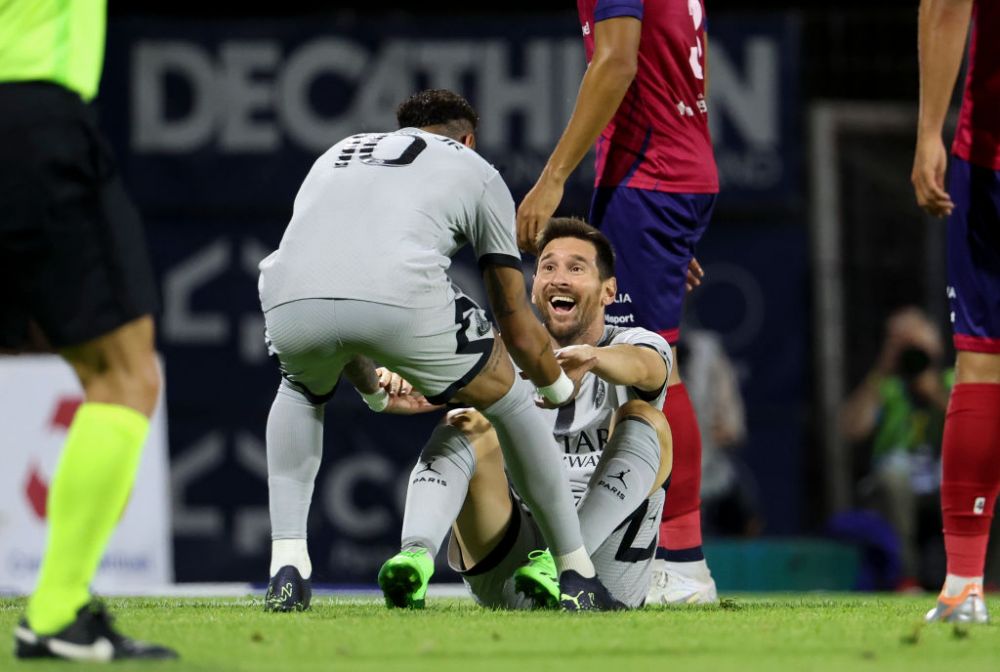 „Când Messi zâmbește, zâmbește și echipa!” Christophe Galtier, încântat de debutul în Ligue 1! Fanii lui Clermont i-au scandat numele argentinianului _6