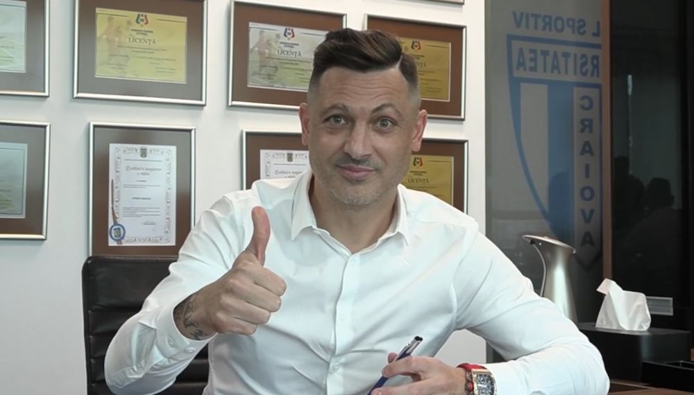 Mirel Rădoi a fost prezentat la Universitatea Craiova: "Nu pot spune că vom câștiga campionatul". Principalele declarații_9