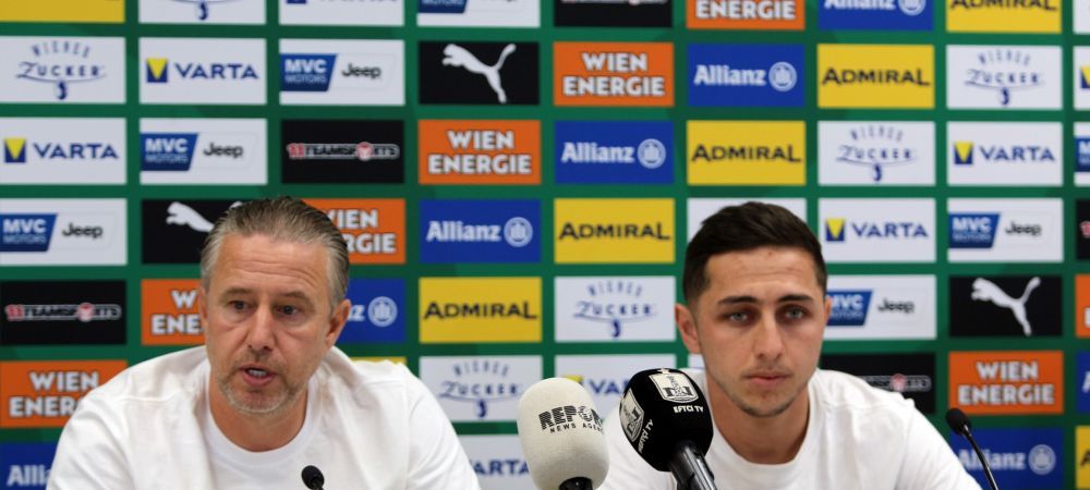 Laurențiu Reghecampf, la 10 minute de calificarea în play-off. Echipa sa, eliminată dramatic de Rapid Viena Neftci Baku Conference League Laurentiu Reghecampf