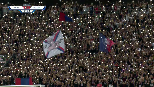 Momente de senzație pe Arena Națională! Fanii FCSB au oferit imaginile serii! Super-atmosfera făcută pe finalul meciului _2