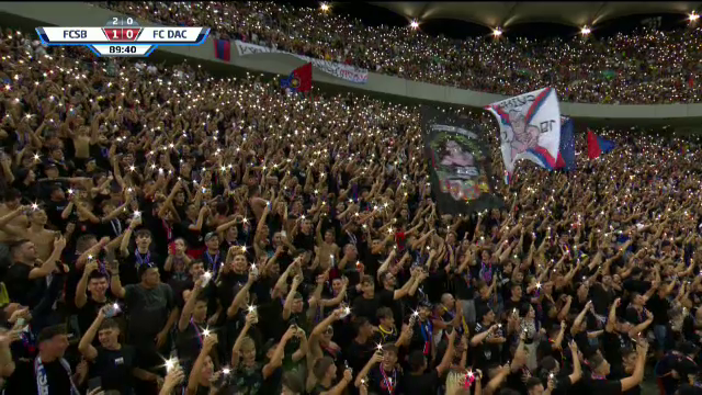 Momente de senzație pe Arena Națională! Fanii FCSB au oferit imaginile serii! Super-atmosfera făcută pe finalul meciului _3