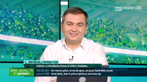 Gigi Becali, la Ora Exactă în Sport (12.08.2022)