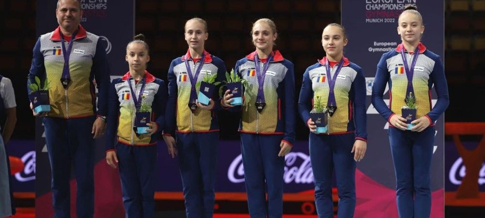 Campionatele Europene de Gimnastica Amalia Ghigoarţă Amalia Puflea Miruna Botez Sabrina Voinea