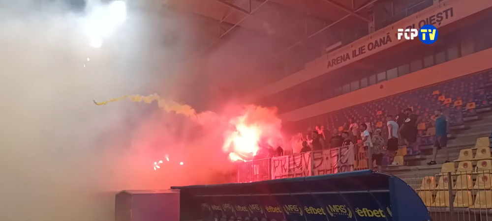 Petrolul - Rapid stadionul Ilie Oana Superliga Suporteri Petrolul ultras