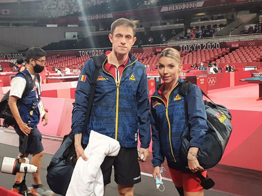 Bernadette Szocs și Ovidiu Ionescu, argint la dublu-mixt la Europenele de tenis de masă. Francezii Lebesson / Jianan s-au impus cu 3:1_7