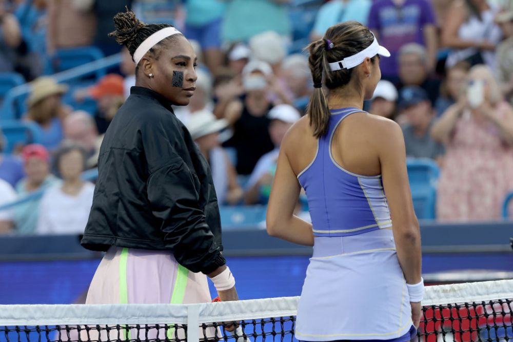 Emma Răducanu a umilit-o pe Serena Williams, 6-4, 6-0, în runda inaugurală la Cincinnati: reacția sportivei britanice_5