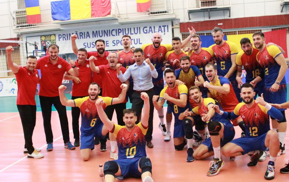 Naționala masculină de volei a României, la o victorie de turneul final al Campionatului European!_17