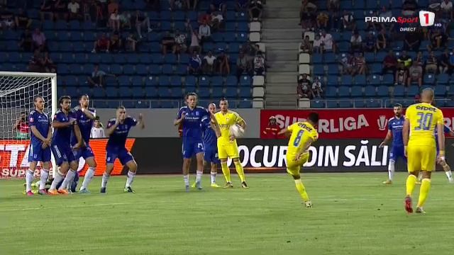 Jair, gol de generic în FC U Craiova - Petrolul! Execuție splendidă din lovitură liberă_8