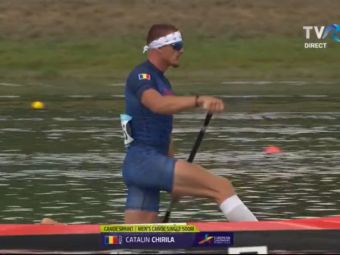 
	Nu cade de pe podium! Cătălin Chirilă, bronz la canoe simplu pe 500 de metri! Ce timp a scos campionul european la canoe simplu 1.000 metri&nbsp;
