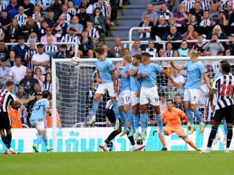 
	Newcastle - Manchester City 3-3. Spectacol total în meciul zilei din Premier League
