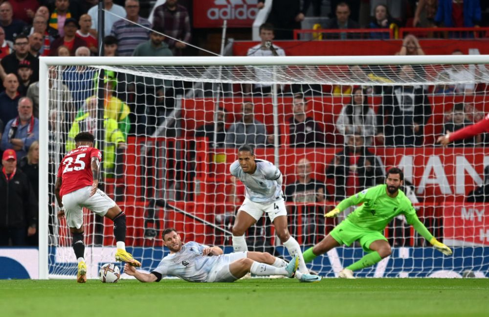 Reacția incredibilă a jucătorilor lui Liverpool după golul marcat de Sancho. Ce s-a întâmplat cu van Dijk_4