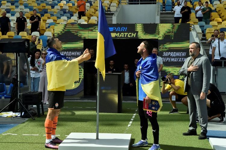 Campionatul de fotbal din Ucraina s-a reluat! Șahtior Donețk a jucat în primul meci, disputat în capitala Kiev_4