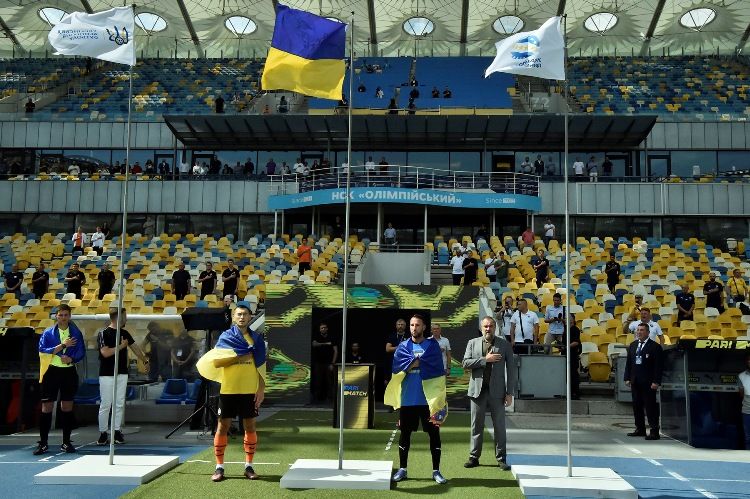 Campionatul de fotbal din Ucraina s-a reluat! Șahtior Donețk a jucat în primul meci, disputat în capitala Kiev_5