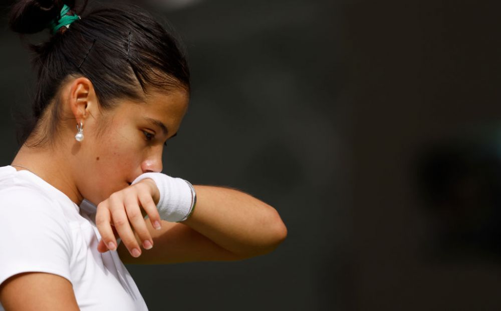 Emma Răducanu, în lacrimi înaintea debutului de la US Open. A ieșit plângând de pe teren în timpul unui antrenament _28