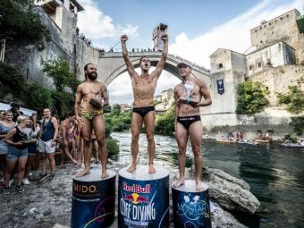 
	Constantin Popovici, încă un triumf la sărituri în apă. Ce a declarat după victoria din Bosnia + Cum arată clasamentul în seria Red Bull
