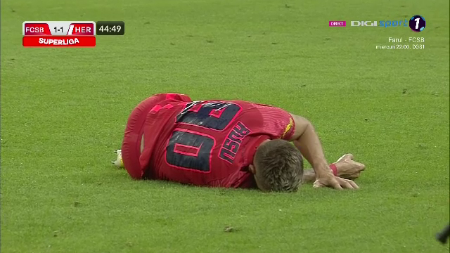 Probleme la FCSB! Bogdan Rusu s-a accidentat după o intrare dură a lui Raul Opruț_6