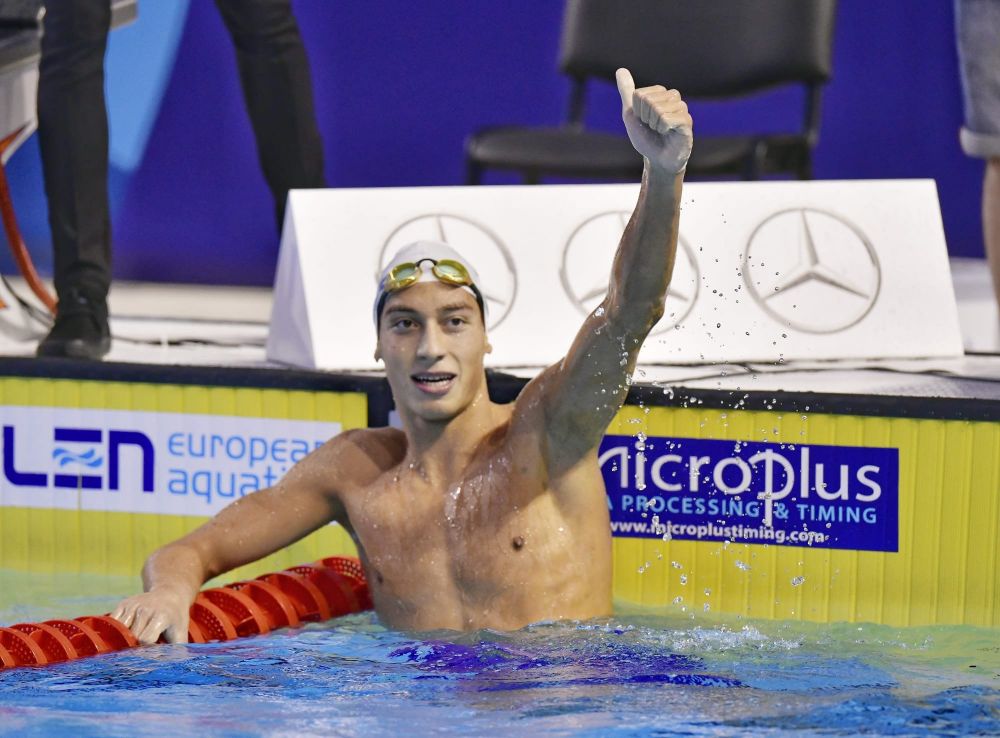 "Tanku' apelor". Vlad Stancu, argint la 400 m liber în finala de la CM de juniori din Lima, LIVE pe VOYO_1