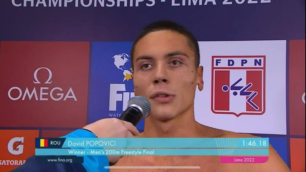Regele! David Popovici, aur în finala de la 200 m liber a CM de înot pentru juniori din Peru (LIVE pe VOYO). Prima reacție_11