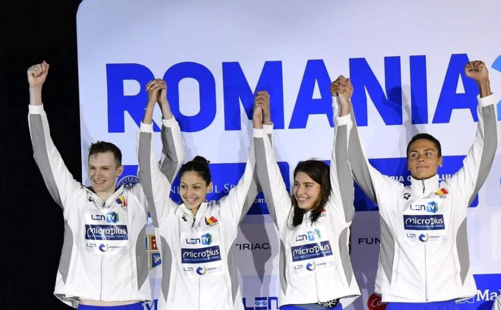 Cu David Popovici vârf de lance, ștafeta combinată 4x100 m liber a României a luat argint la CM juniori din Peru (LIVE pe VOYO)_2