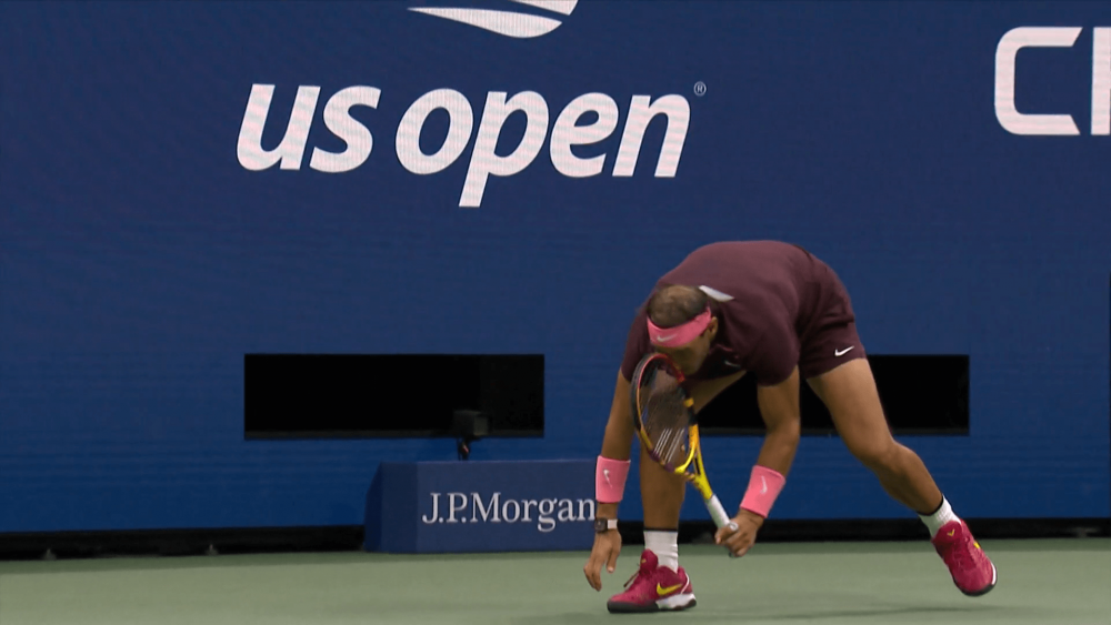 Rafael Nadal și-a spart nasul cu racheta în drumul său spre turul 3 la US Open: „E prima dată când mi se întâmplă!”_2