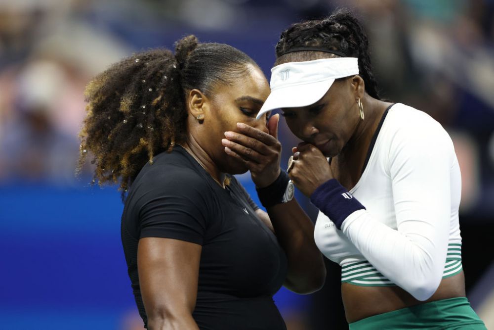 Serena și Venus Williams au jucat ultimul meci oficial în proba de dublu. Reacția genială a US Open: „Cineva taie ceapă aici!”_2