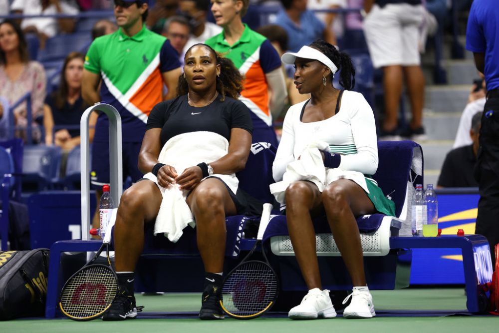 Serena și Venus Williams au jucat ultimul meci oficial în proba de dublu. Reacția genială a US Open: „Cineva taie ceapă aici!”_16