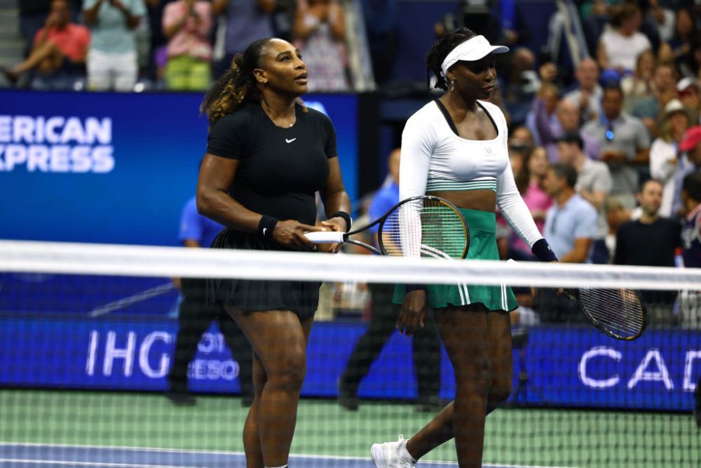 Serena și Venus Williams au jucat ultimul meci oficial în proba de dublu. Reacția genială a US Open: „Cineva taie ceapă aici!”_7