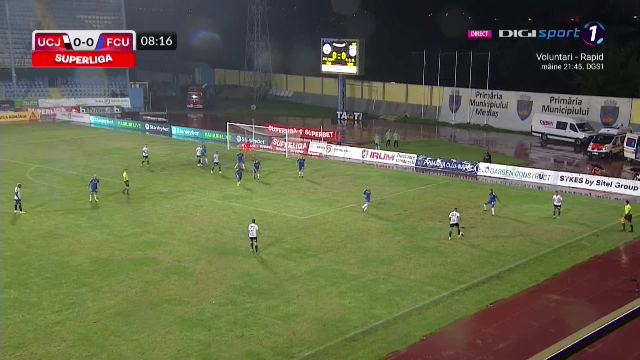 Filip, ratare monumentală în startul meciului 'U' Cluj - FCU Craiova! Popa a avut un reflex formidabil_1