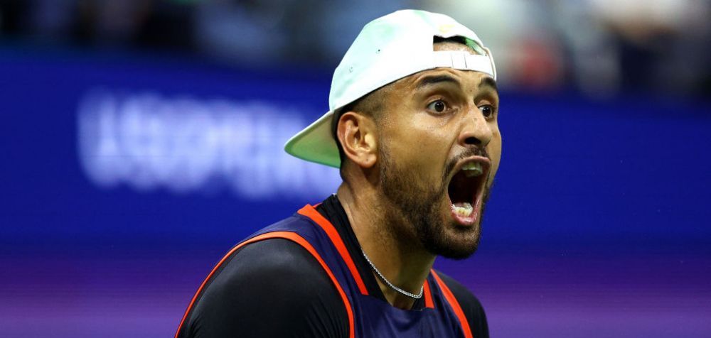 Reacție animalică a lui Kyrgios, după eșecul suferit în sferturile US Open: au zburat rachete în timp ce adversarul său celebra_16