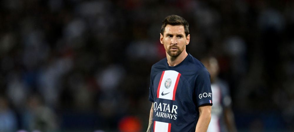 Christophe Galtier Lionel Messi PSG