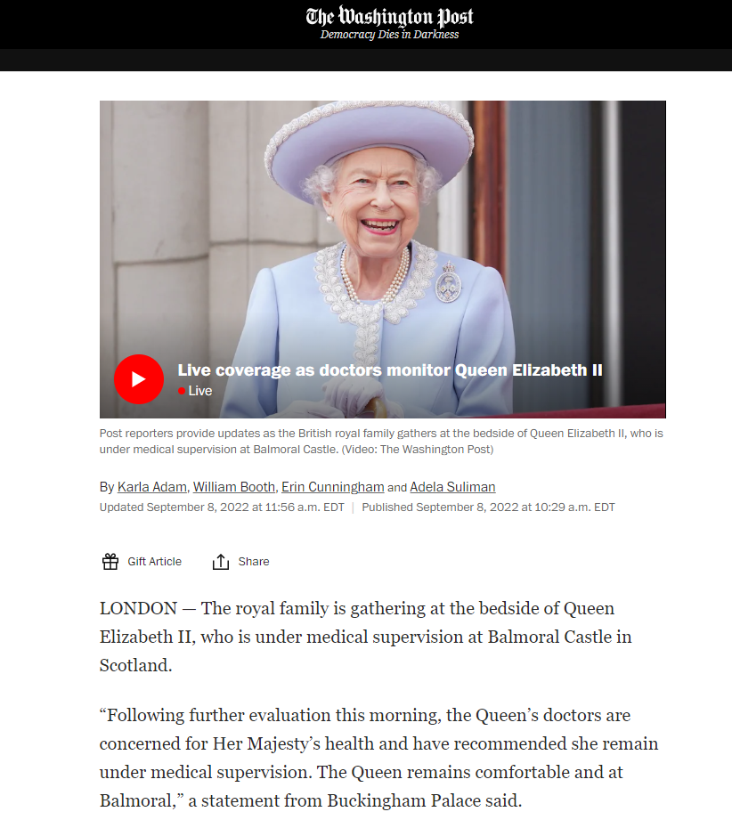 Regina Elisabeta a Marii Britanii a decedat la vârsta de 96 de ani_7