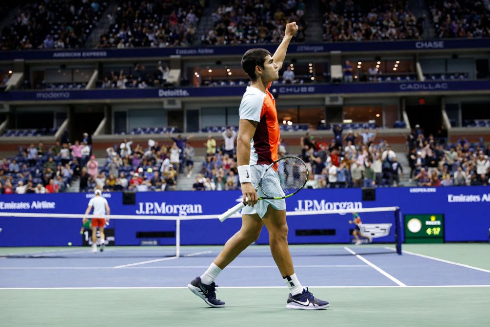 A salvat minge de meci în semifinala US Open fără să clipească: Alcaraz și Tiafoe i-au făcut uitați pe Nadal și Federer_19