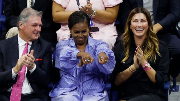 
	A lăsat-o cu gura căscată pe Michelle Obama! Reacție savuroasă a fostei prime doamne a Americii la US Open
