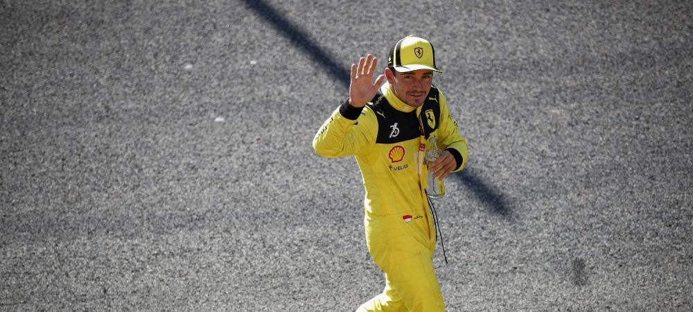 Charles Leclerc Formula 1 Marele Premiu al Italiei